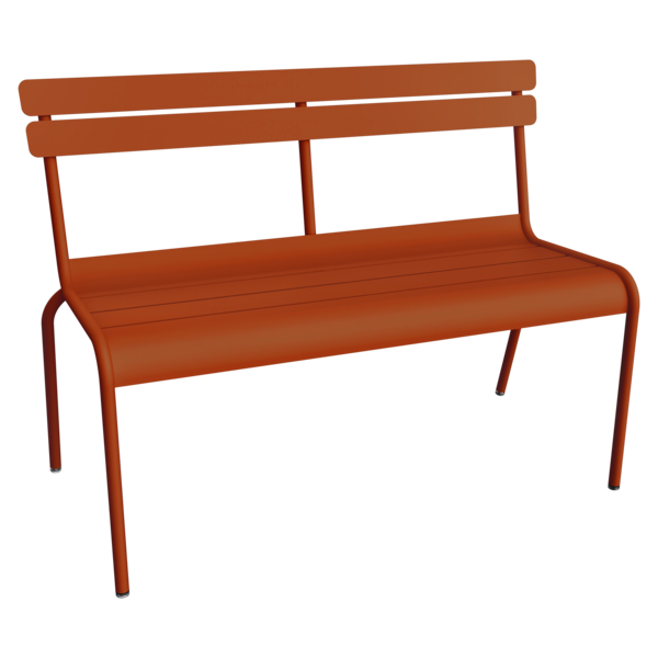 Luxembourg 3-Seater Bench with Backrest