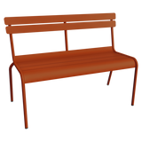 Luxembourg 3-Seater Bench with Backrest