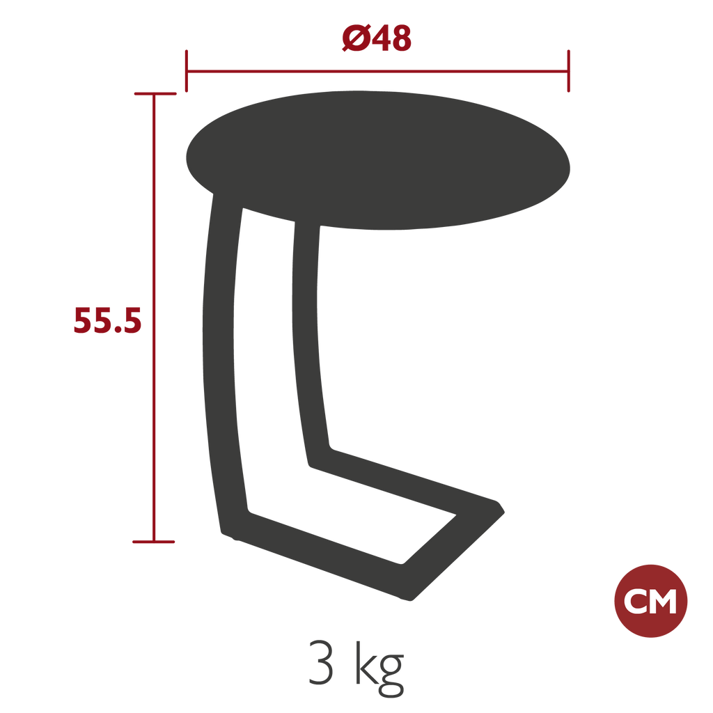 Alize Offset Low Table