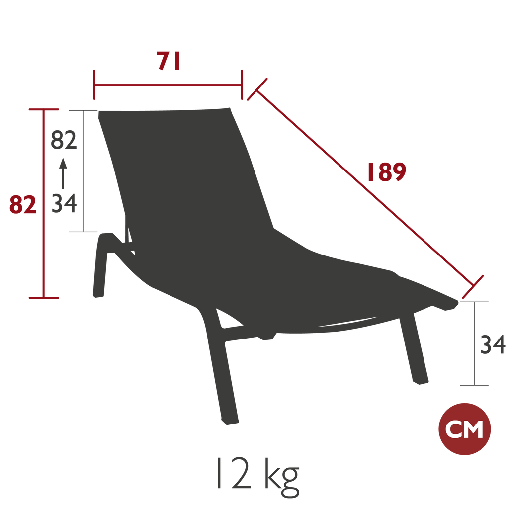 Alize XS Sunlounger