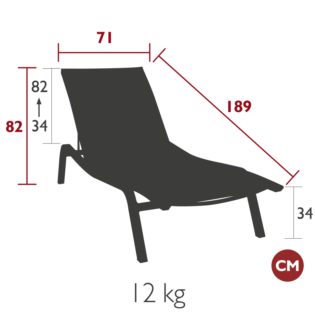 Alize XS Sunlounger