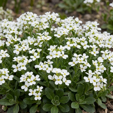 Arabis alpina 'Aubris White' from Cedar Nursery, Cobham