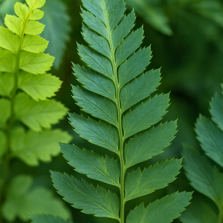 Athyrium niponicum var pictum Japanese Painted Fern 2L at Cedar Nursery Surrey
