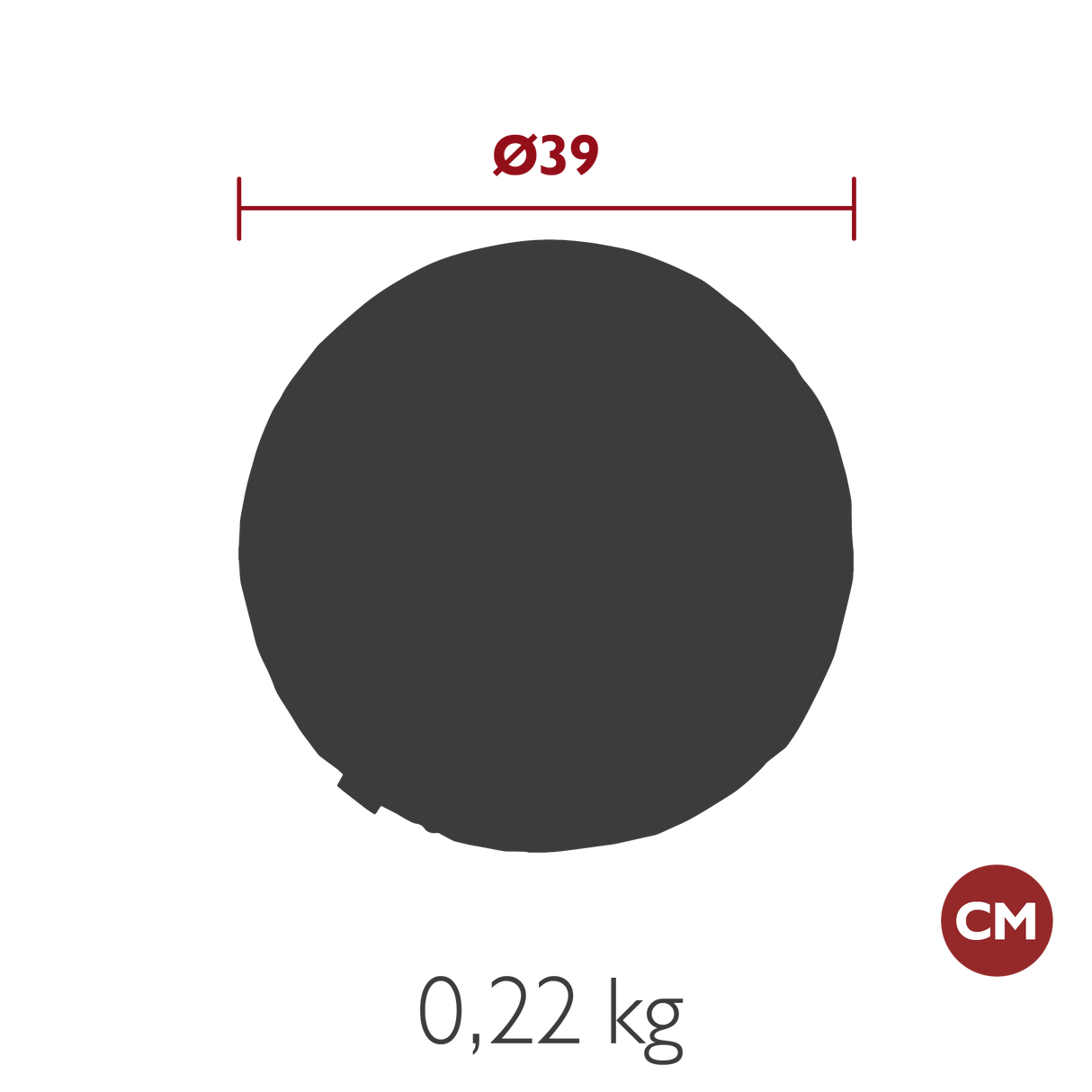 Basics Round Cushion
