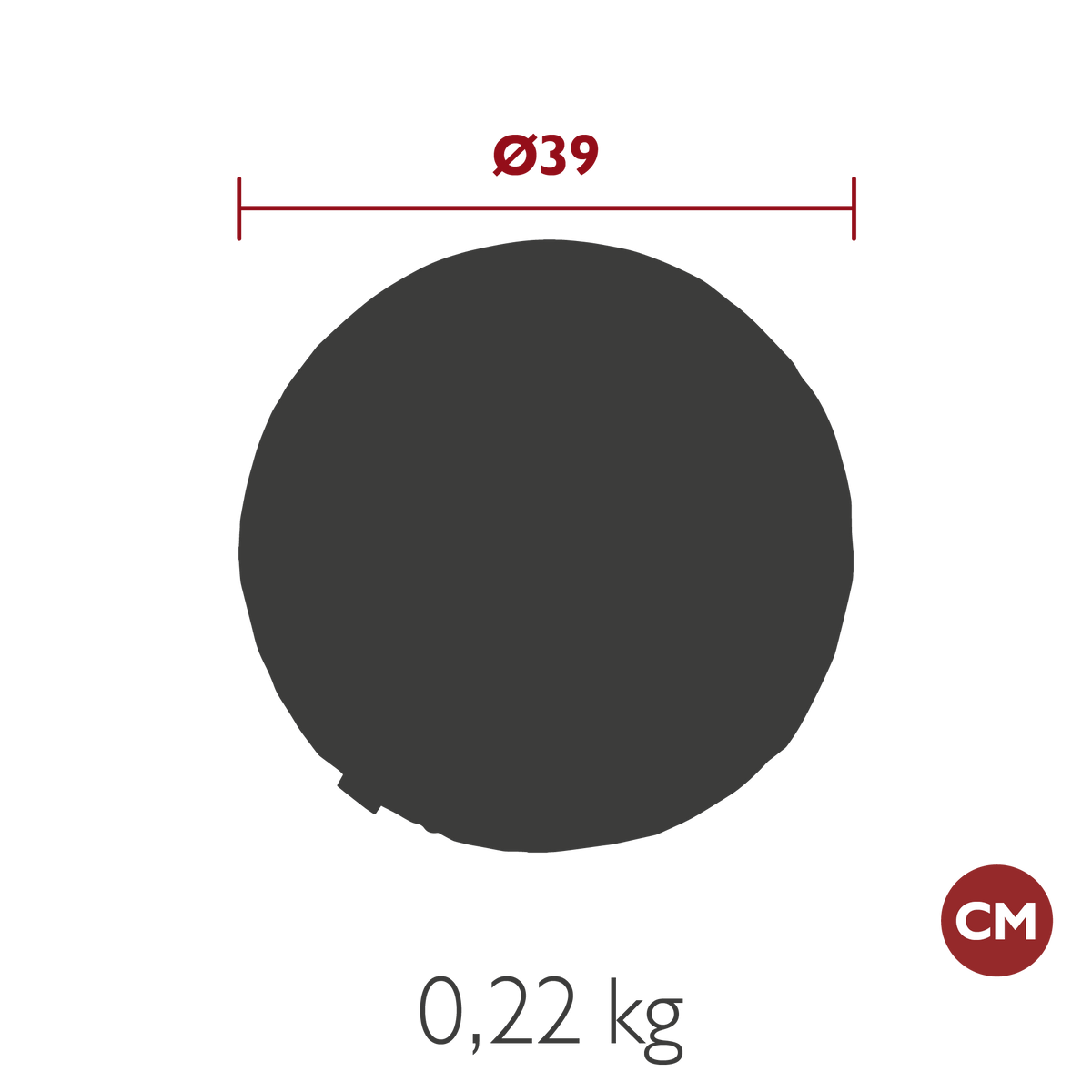 Basics Round Cushion