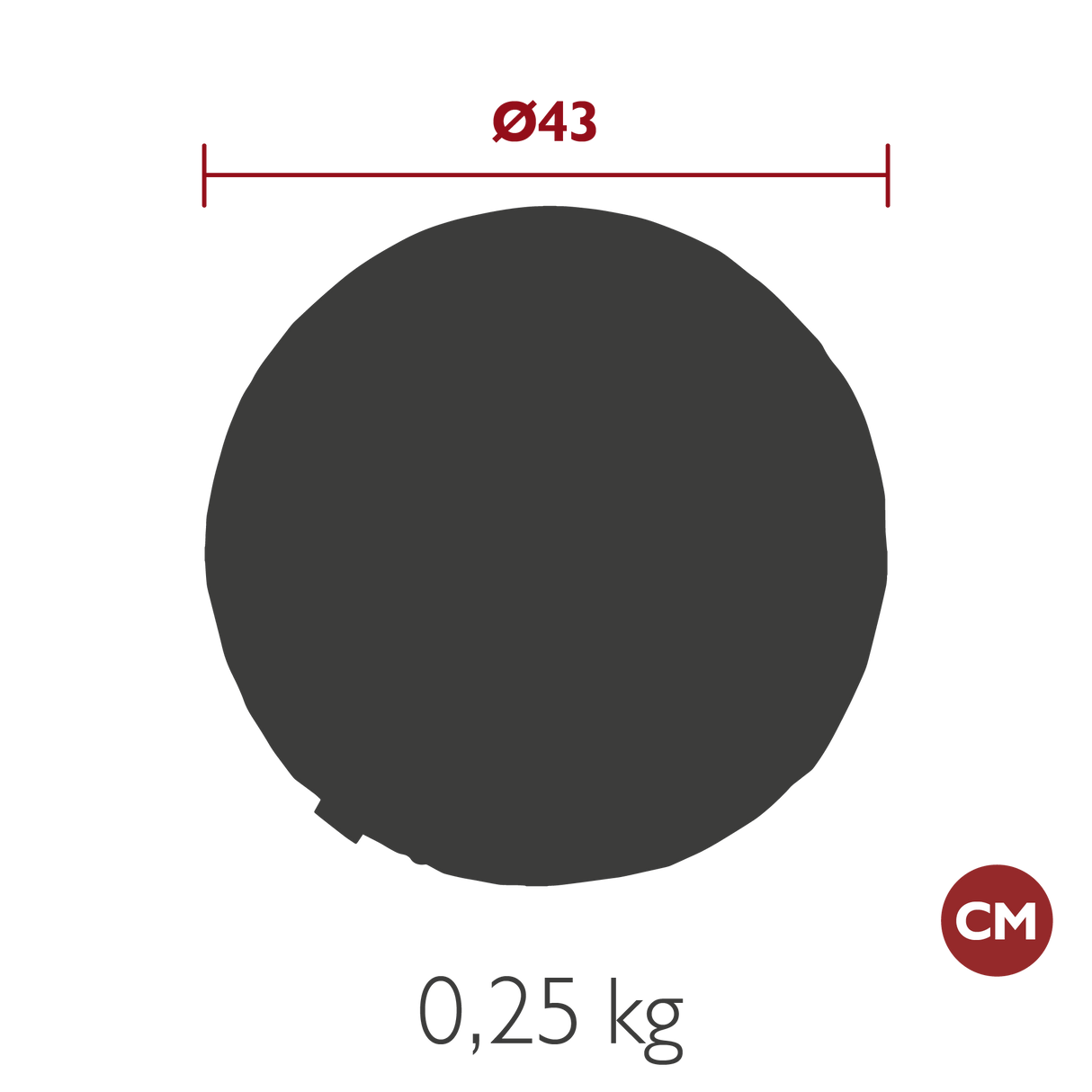 Basics Round Cushion
