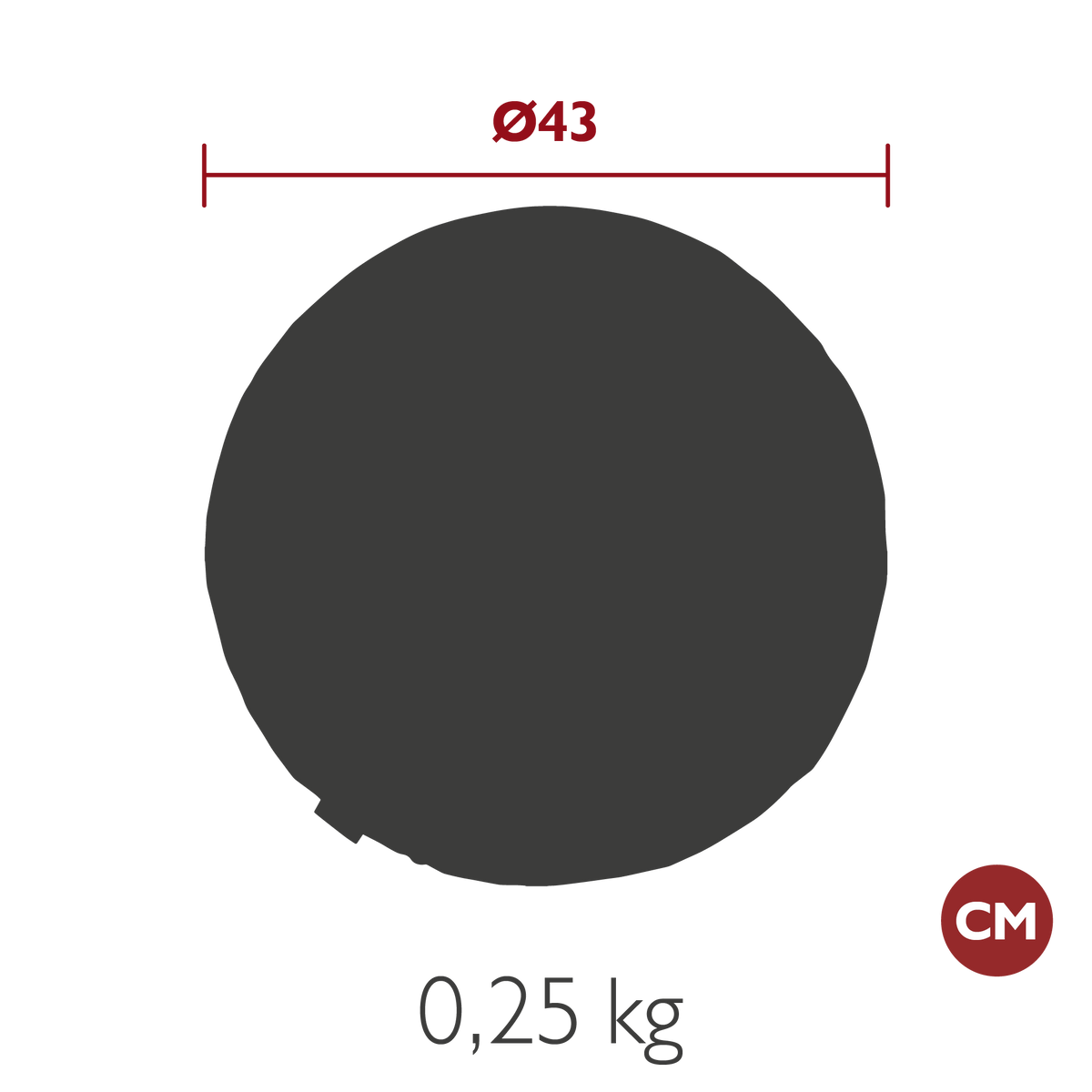 Basics Round Cushion