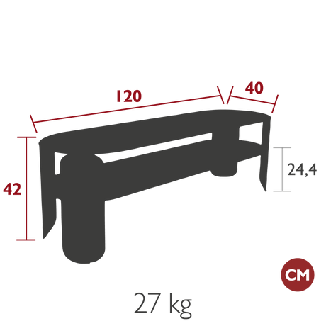 Bebop Low Console Table
