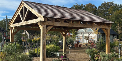 Bespoke Solid Oak Pergolas Collection Image