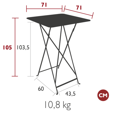 Bistro Bar Table