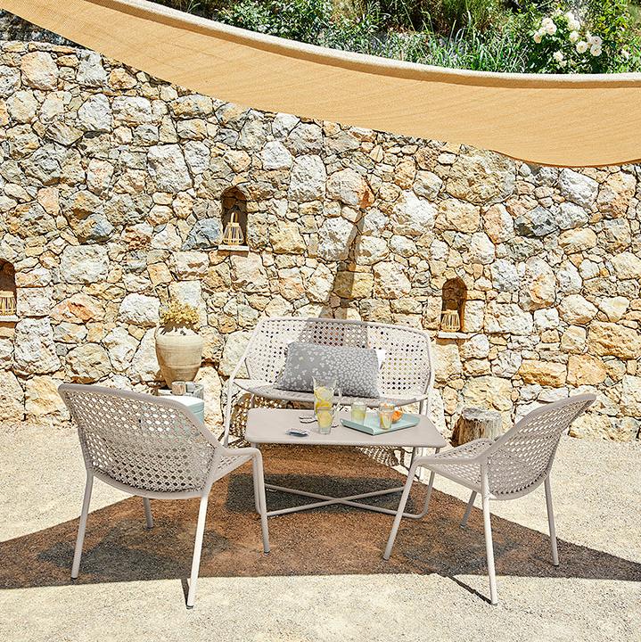 Croisette 2-Seater Bench