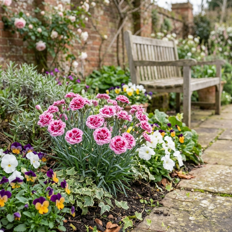 Dianthus 'Oscar Pink Heart' from Cedar Nursery, Cobham