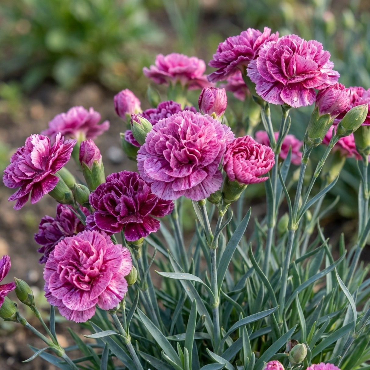 Dianthus 'Pink Purple Carnation' from Cedar Nursery, Cobham