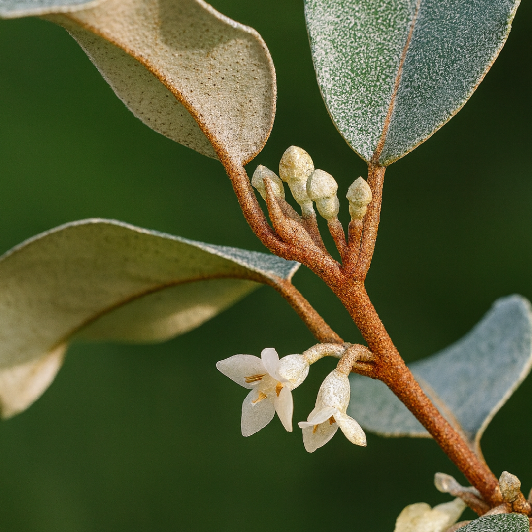 Elaeagnus x ebbingei 3L at Cedar Nursery Surrey