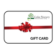 Cedar Nursery Gift Card