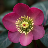 Helleborus (Rodney Davey Marbled Group) Pippa's Purple ='Rd09'