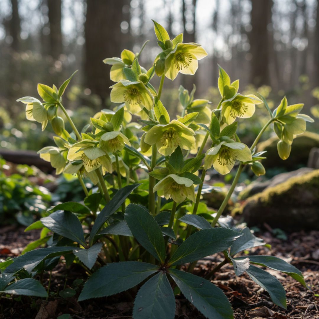 Helleborus foetidus 2L at Cedar Nursery Surrey
