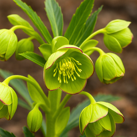 Helleborus foetidus 2L at Cedar Nursery Surrey