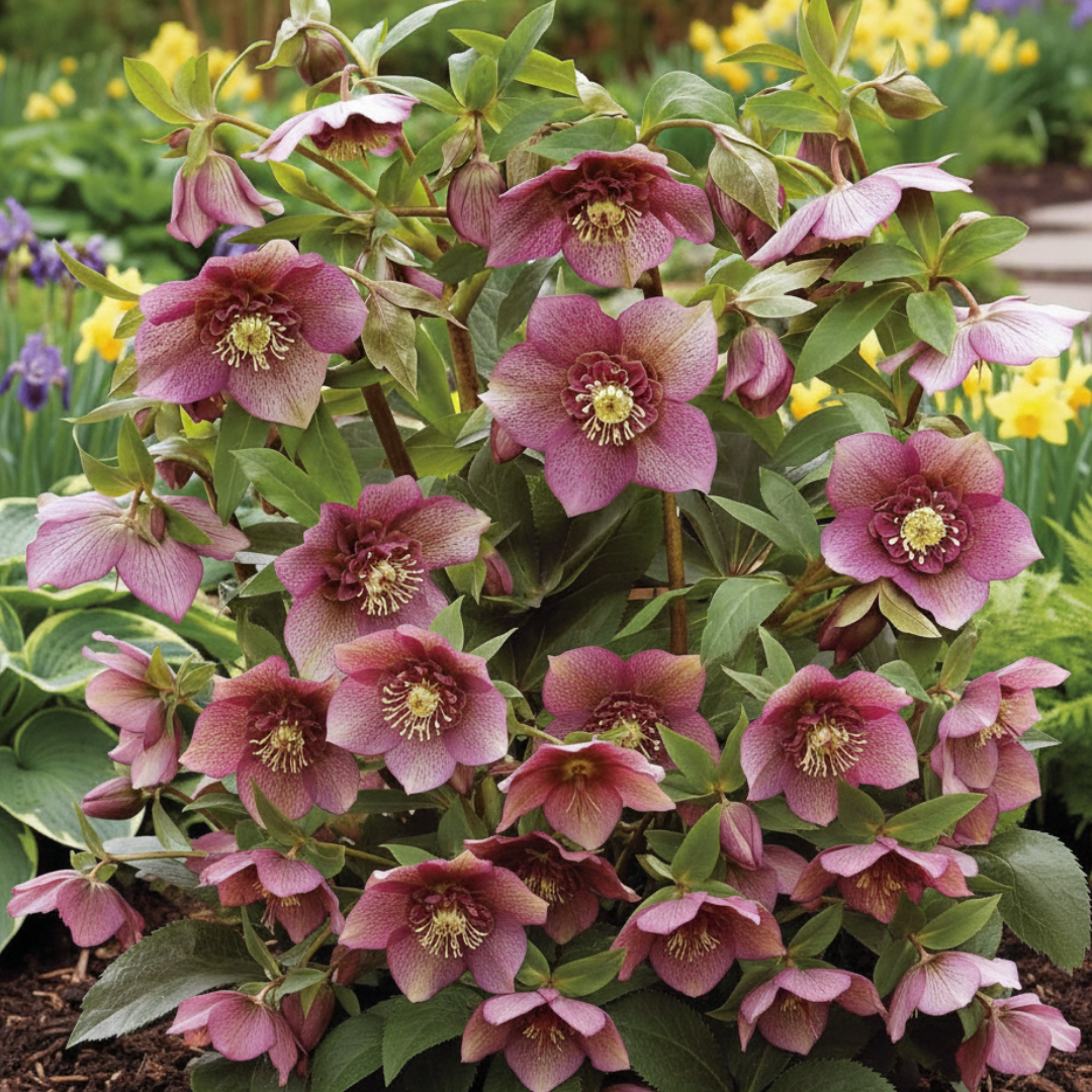 Helleborus x hybridus Tutu 2L at Cedar Nursery Surrey