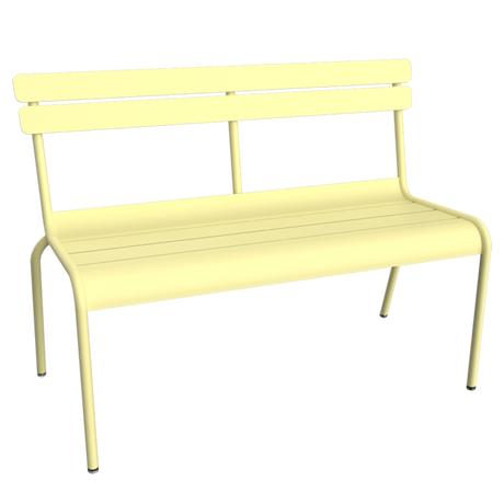 Luxembourg 3-Seater Bench with Backrest