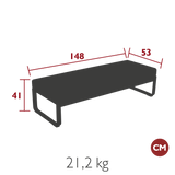 Bellevie Double Ottoman