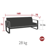 Bellevie 2-Seater Sofa