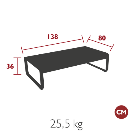 Bellevie Large Low Table