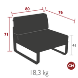 Bellevie Single Middle Module