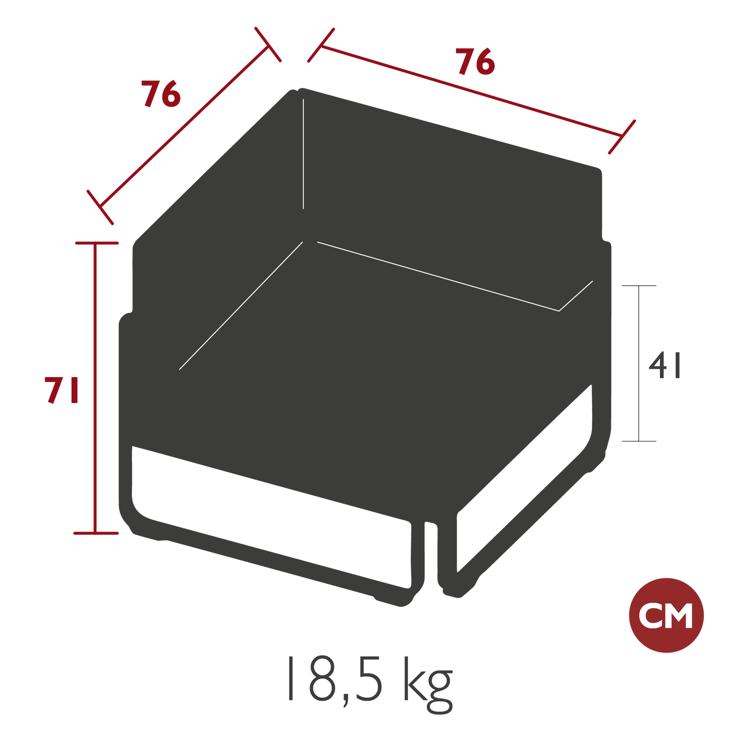 Bellevie Single Corner Module