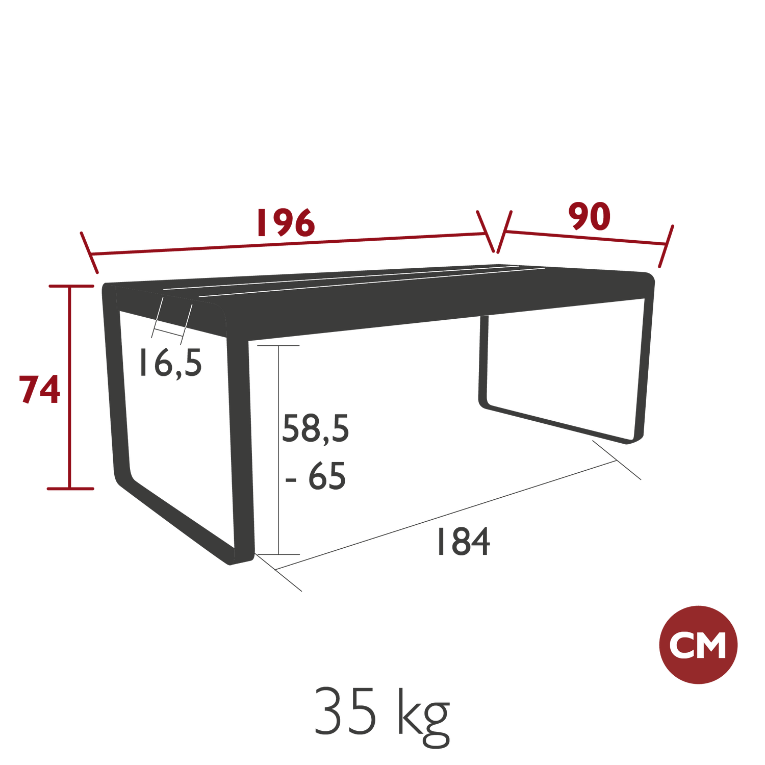 Bellevie Table with Storage
