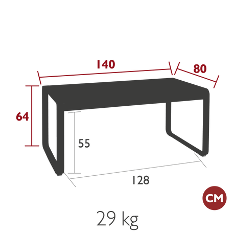 Bellevie Mid Height Table