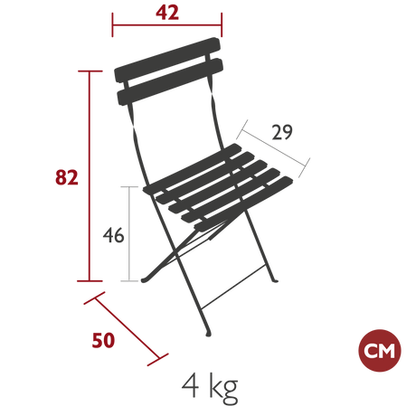 Natural Bistro Chair