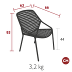 Croisette Armchair