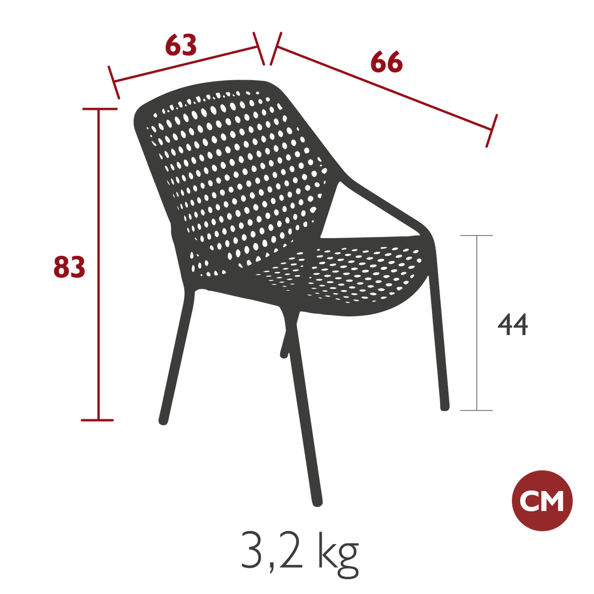 Croisette Armchair