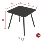 Luxembourg Kid Square Table