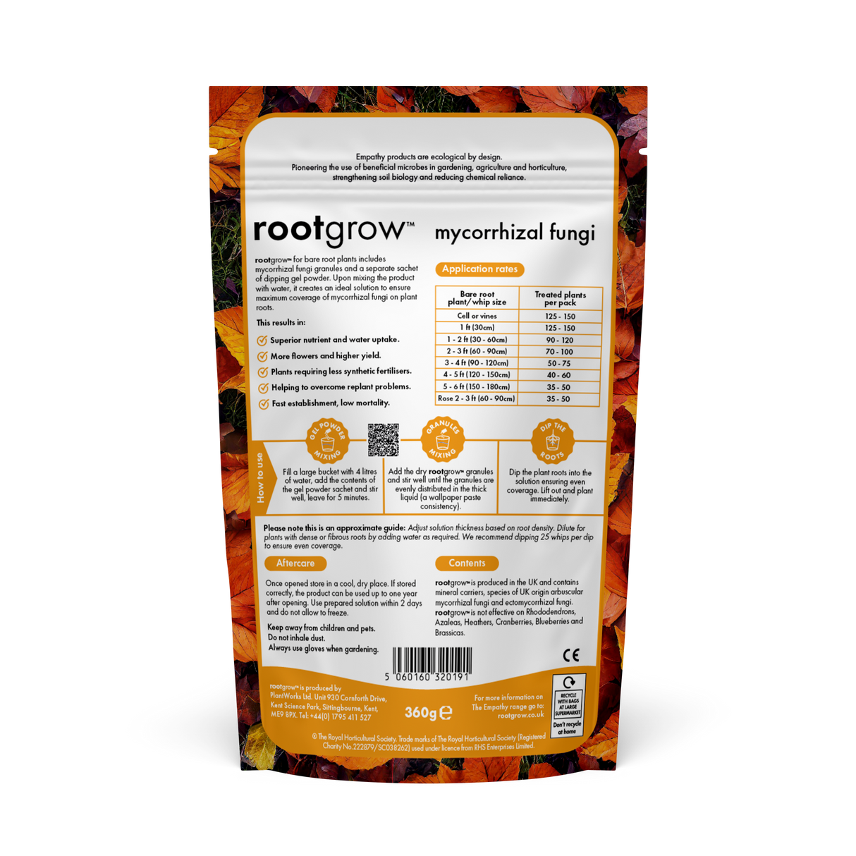 Rootgrow With Gel Sachet