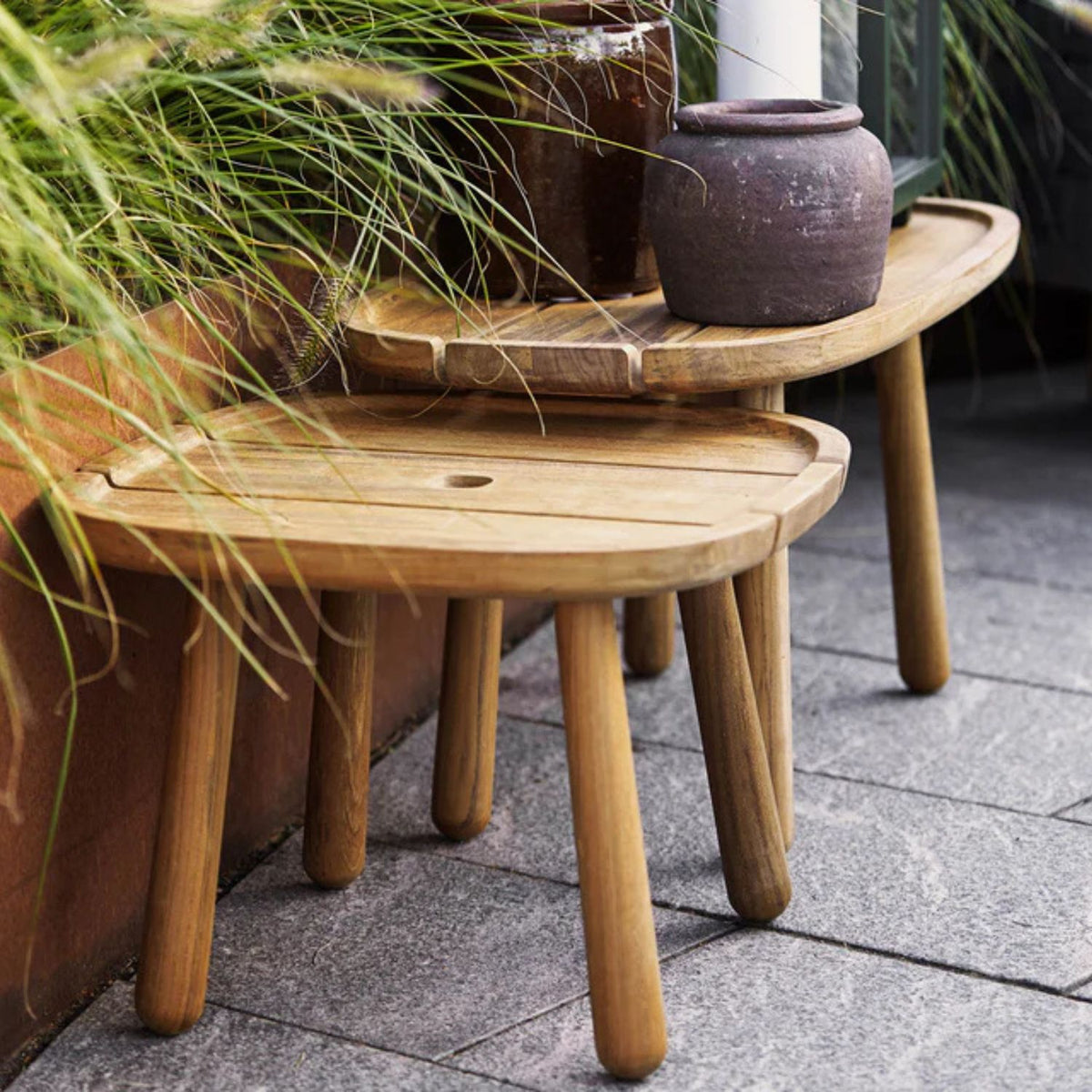 Cane-line square Royal coffee table