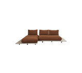 Sticks Platform Modular Sofa with Chaise Lounge