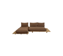 Sticks Platform Modular Sofa with Chaise Lounge
