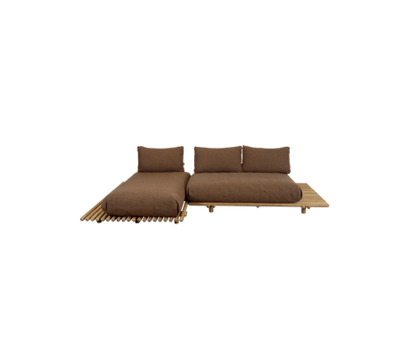 Sticks Platform Modular Sofa with Chaise Lounge