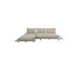 Sticks Platform Modular Sofa with Chaise Lounge