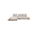 Sticks Platform Modular Sofa with Chaise Lounge