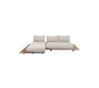 Sticks Platform Modular Sofa with Chaise Lounge