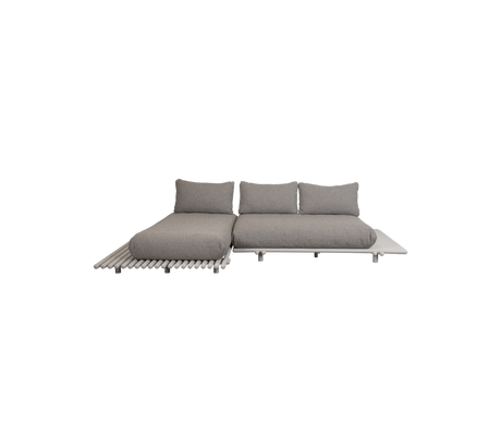 Sticks Platform Modular Sofa with Chaise Lounge