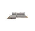 Sticks Platform Modular Sofa with Chaise Lounge