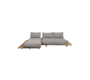 Sticks Platform Modular Sofa with Chaise Lounge