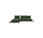 Sticks Platform Modular Sofa with Chaise Lounge