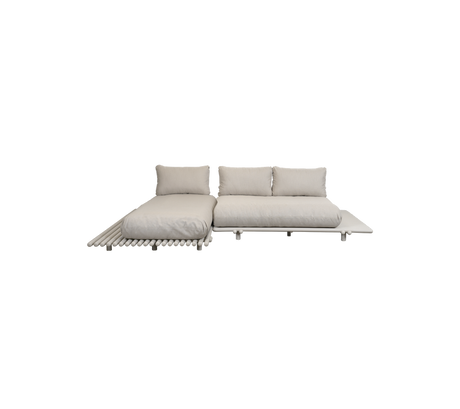 Sticks Platform Modular Sofa with Chaise Lounge