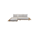 Sticks Platform Modular Sofa with Chaise Lounge