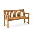 Buy the Teak St George Bench from Alexander Rose direct from Cedar Nursery.